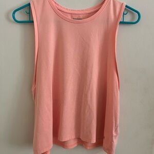 PINK Victoria's Secret Orange Muscle Tee Sleeveless